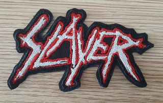 Embroidered slayer patch