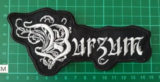 Embroidered Burzam fabric patch