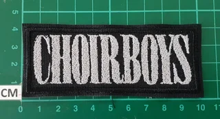 Embroidered Choirboys fabric patch