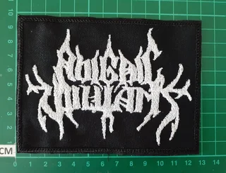 Embroidered Abigail williams fabric patch