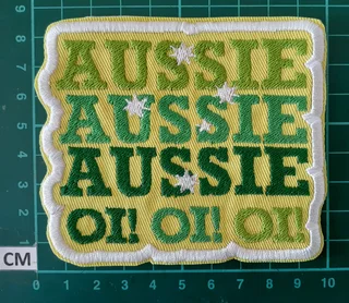 Embroidered Aussie fabric patch