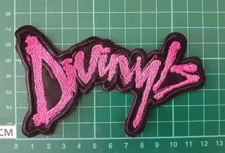 Embroidered divinyls fabric patch