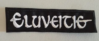 Embroidered eluvetic fabric patch