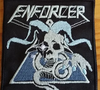 Embroidered enforcer fabric patch