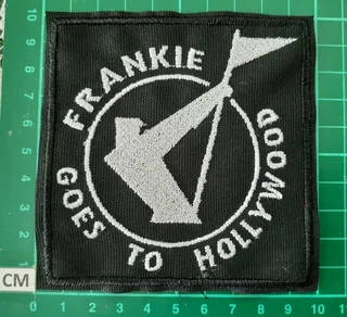 Embroidered frankie fabric patch