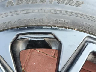 20 inch Toyota TRD Mags with Tyres 255/60/20