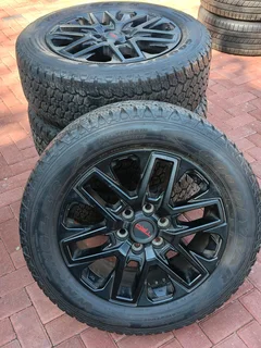 20 inch Toyota TRD Mags with Tyres 255/60/20