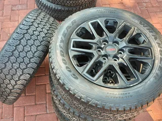 20 inch Toyota TRD Mags with Tyres 255/60/20