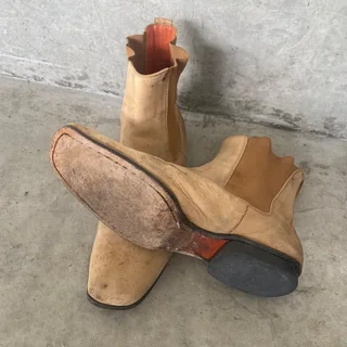 Suede Boots made in Italy 42 size