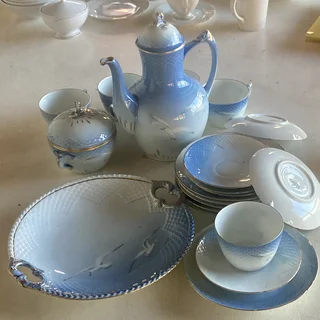 Bing & Gröndahl coffee or tea set of 6