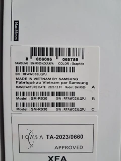 Samsung Galaxy watch 6 Charcoal Grey 40mm New smartwatch