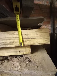 Railway sleepers and Silky Oak planked with live edge