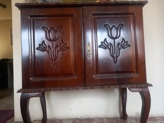 Imbuia wooden TV cabinet