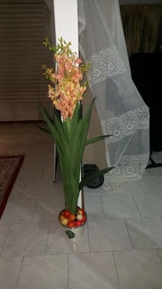 Artificial Yucca trees