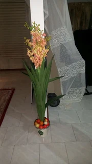 Artificial Yucca trees