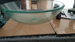 Glass Bathroom basin