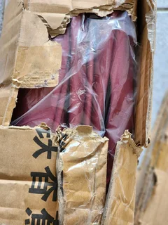 Outdoor umbrella 3mt oxe. Blood red.