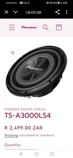 Subwoofer Pioneer 12inch