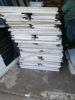 Supermarket gondola shelving for sale.