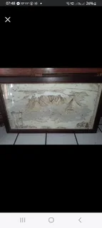 Lithograph Map on &#34;Cape of Good Hope&#34;Aren Damian 1995.