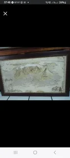 Lithograph Map on &#34;Cape of Good Hope&#34;Aren Damian 1995.