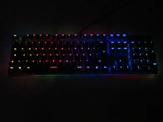 RGB Mechanical Keyboard with LED lighting Effects