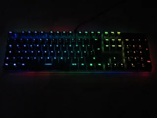 RGB Mechanical Keyboard with LED lighting Effects