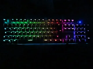 RGB Mechanical Keyboard with LED lighting Effects
