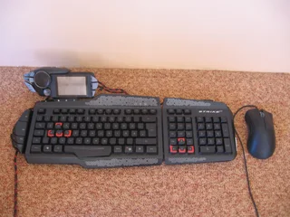 i5 Gaming 650W PC, Mad Catz S.T.R.I.K.E. 7 Keyboard, TWO PCI-Express slots for SLI, m2 SSD, 16GB Ram