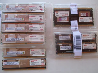 16GB, 8GB and 4GB DDR2 667 and 800 Laptop and HP Server Memory Modules