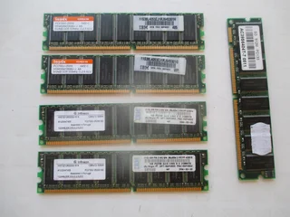 Rare 512MB SDR and DDR333 512MB and 1GB ECC IBM Server Memory