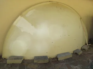 4.5 Meter Solid Satellite Dish In 2 Halves