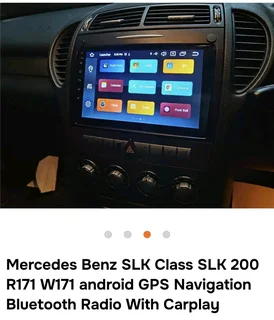 Benz SLK200 Android head unit R2500