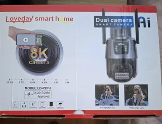 Dual Lens Smart Home wifi camera R350