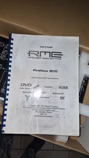 RME Fireface 800 Audio Interface - Complete DAW with FireWire Card &amp; Cable