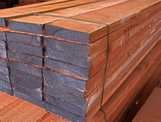 Meranti timber