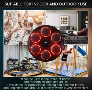 Smart Music Boxing Machine Wall Mounted Electronic  Boxing Pad