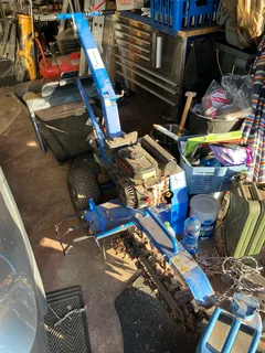 Irrigation pipe trencher