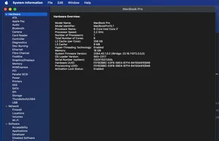 Apple MacBook Pro i7 15inch Ultra HD 4Gb Graphic card