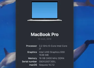 Apple MacBook Pro i7 15inch Ultra HD 4Gb Graphic card