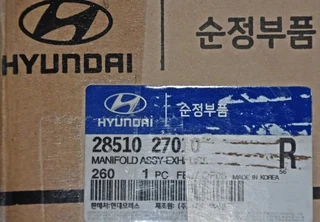 Hyundai Tucson 2005 2.0 crdi new original part exhaust manifold