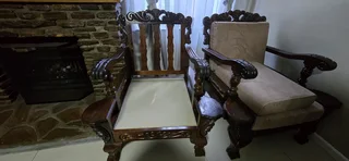 Ball and claw Imbuia Lounge suit