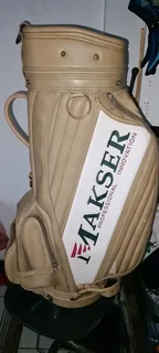 Beige Makser Golf Bag Second Hand
