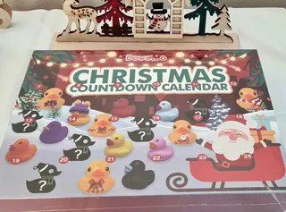 Rubber duck advent calendar