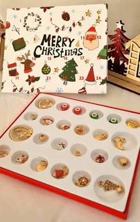 Jewelry advent calendar