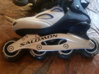 COMPLETE SET: High-Quality Salomon Ladies Roller Skates (Size 6.5) - Excellent Condition