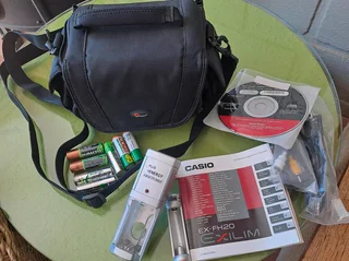 Casio Exilim EX-FH20 high speed digital compact camera.