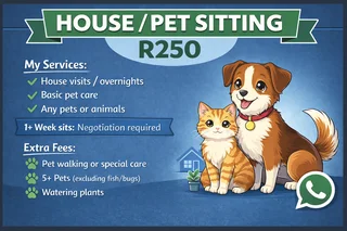 House sitting /Pet sitting PE Area