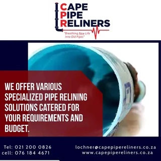 CAPE PIPE RELINERS (PTY) Ltd - PIPE RELINING SERVICES