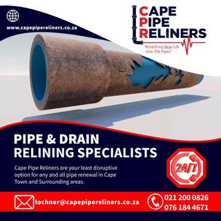 CAPE PIPE RELINERS (PTY) Ltd - PIPE RELINING SERVICES